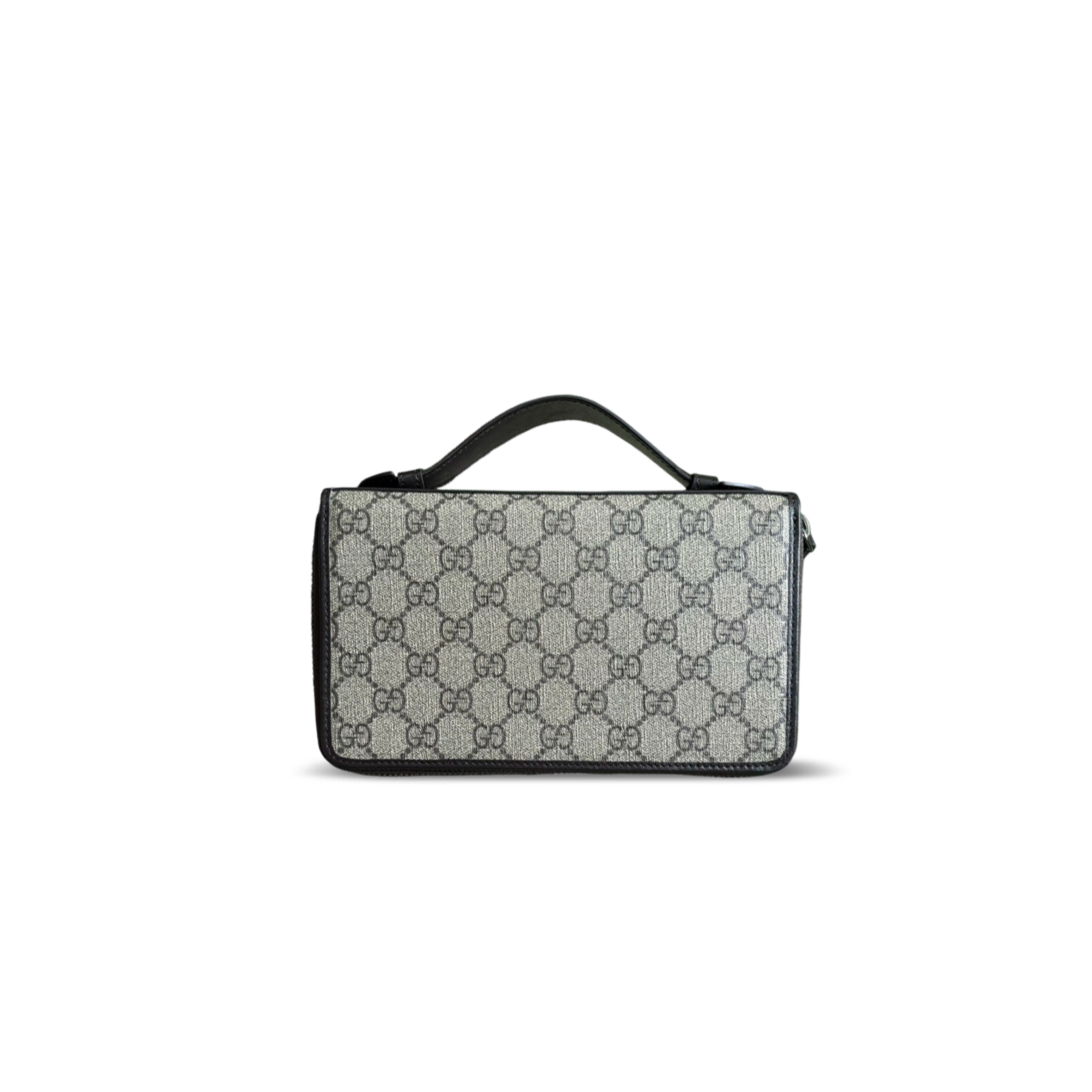 GUCCI GG SUPREME TRAVEL DOCUMENT CASE 336298 (21.5*14*4.5cm)